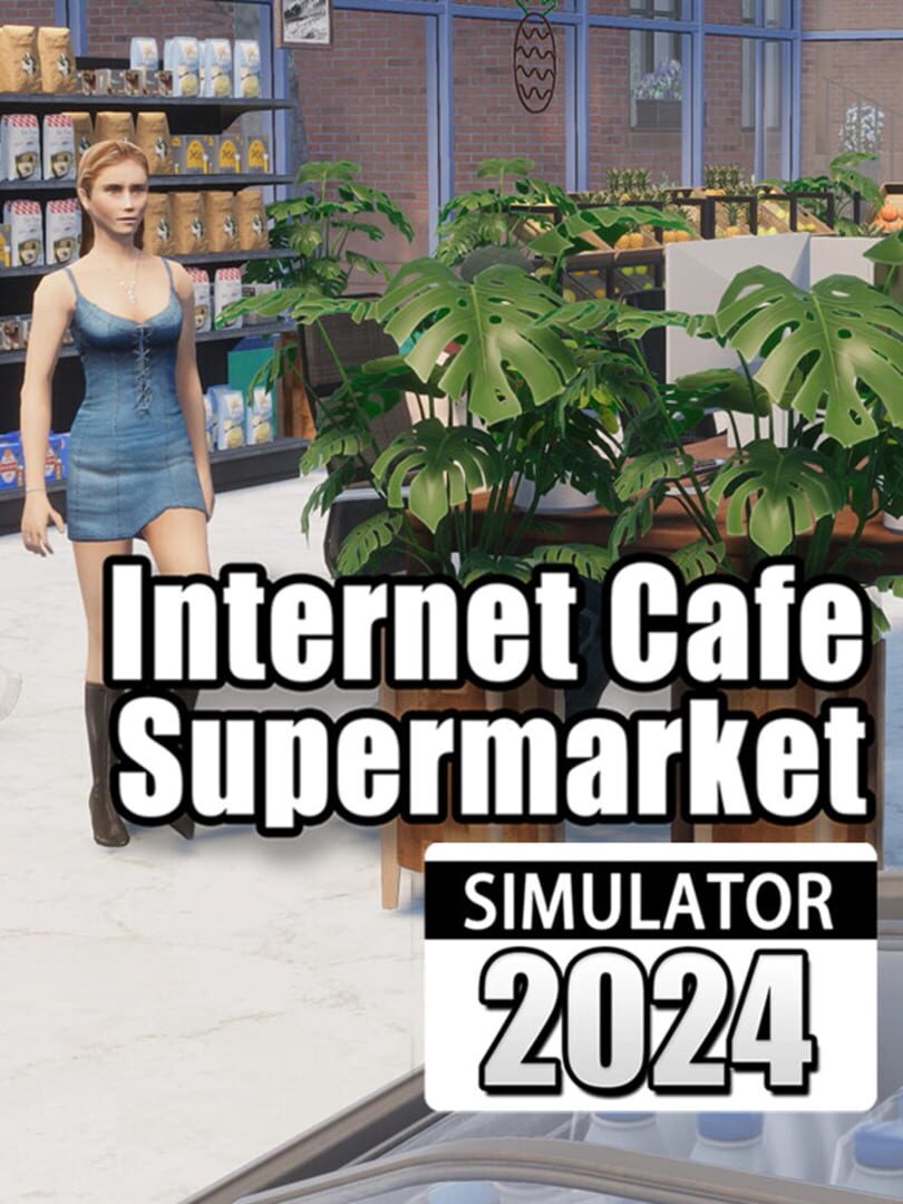 Internet Cafe & Supermarket Simulator 2024 カバー