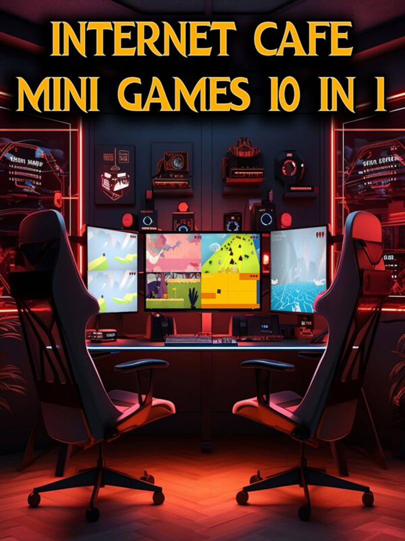 Capa de Internet Cafe Mini Games 10 in 1