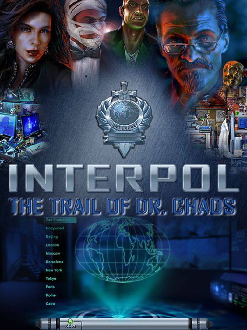 Interpol: The Trail of Dr. Chaos Cover