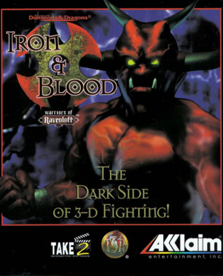 Iron & Blood: Warriors of Ravenloft Cover