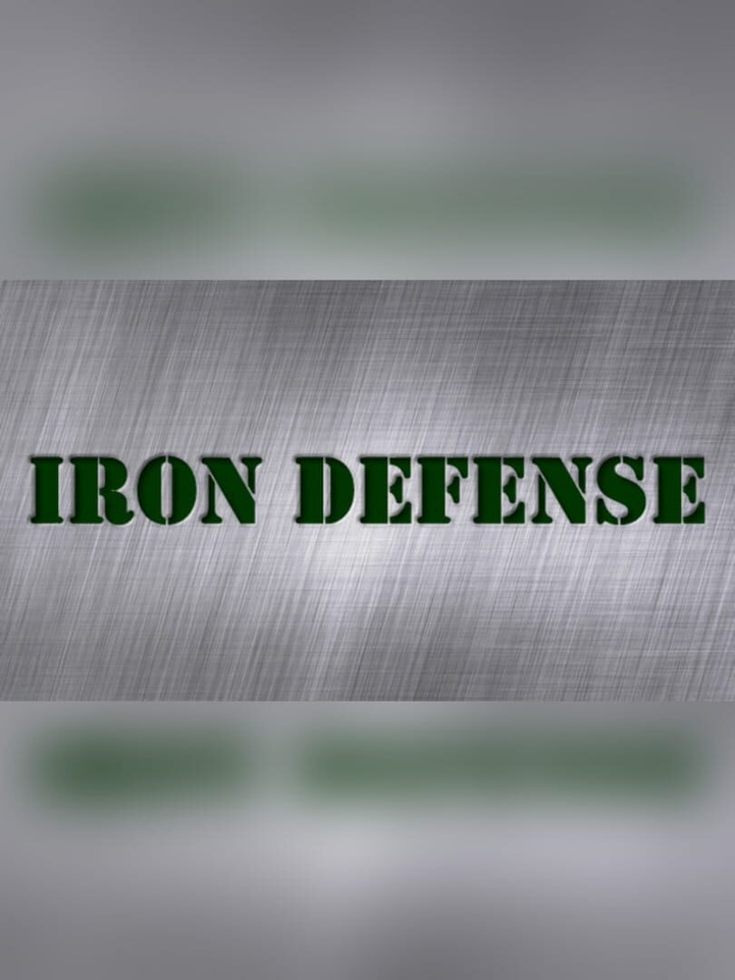 Iron Defense Kapağı
