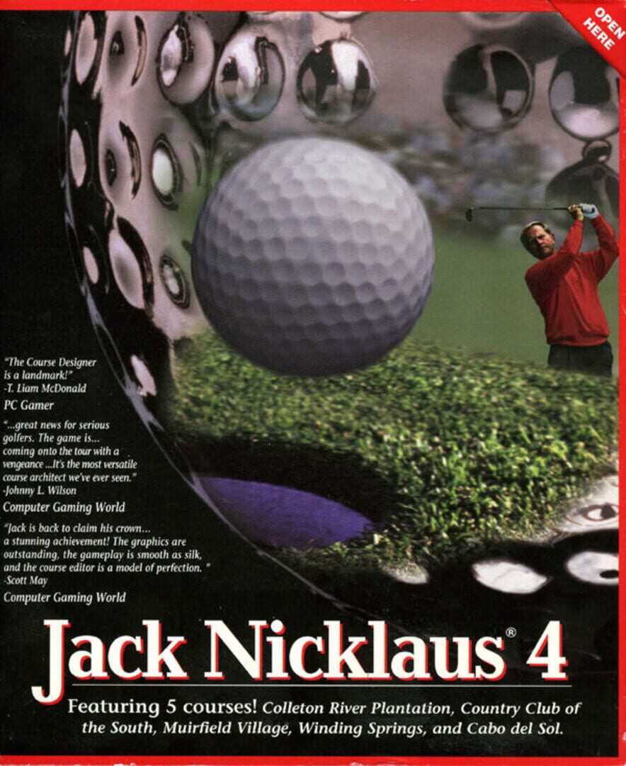 Copertina di Jack Nicklaus 4
