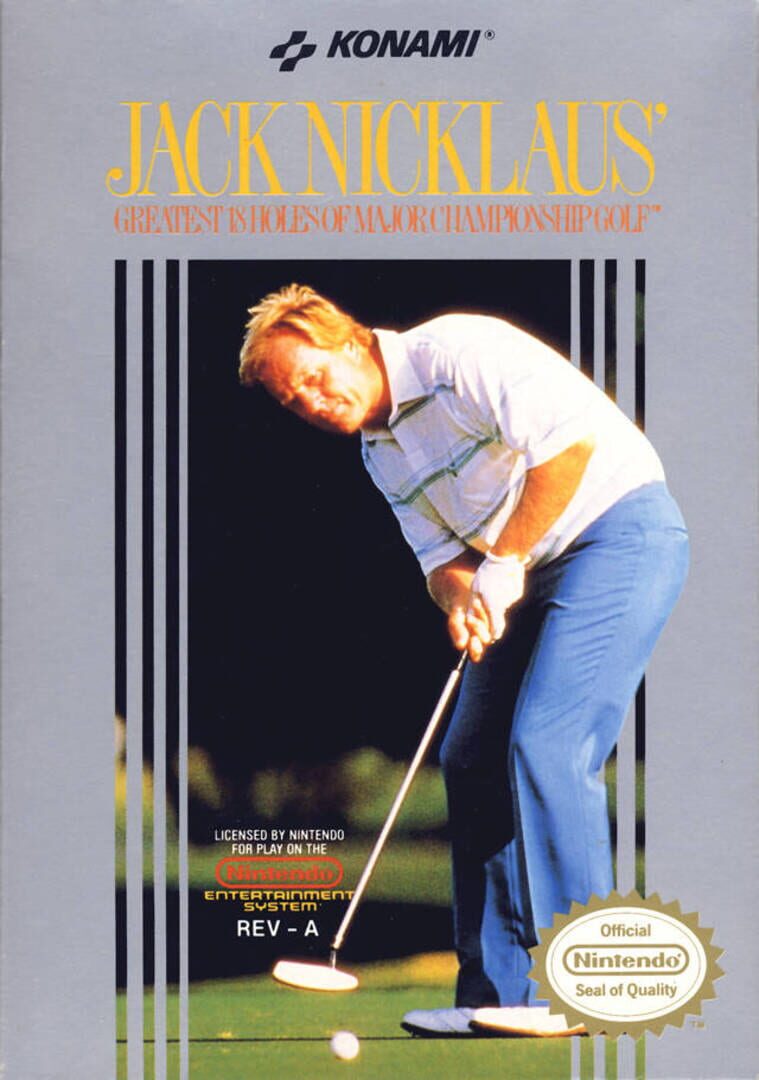 Jack Nicklaus' Greatest 18 Holes of Major Championship Golf Cover