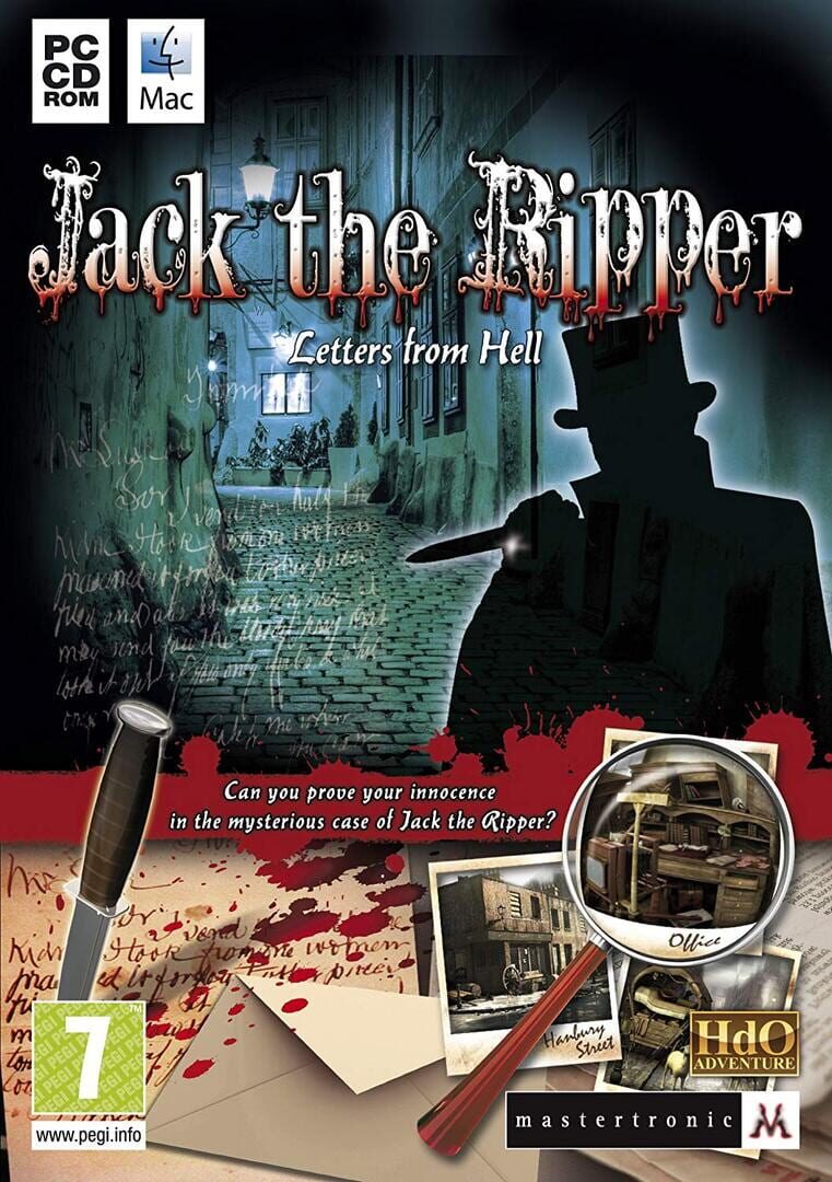Capa de Jack the Ripper - Letters from Hell
