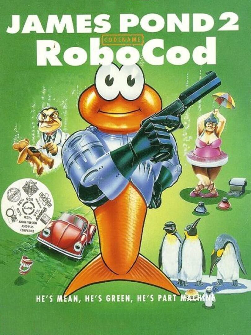 James Pond 2: Codename - RoboCod カバー