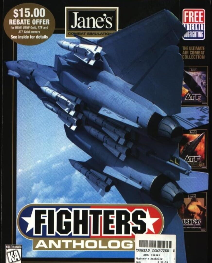 Portada de Jane's Combat Simulations: Fighters Anthology
