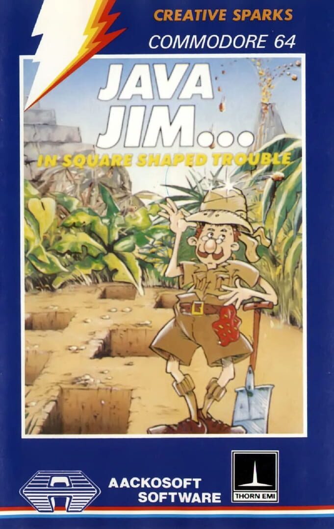 Copertina di Java Jim in Square Shaped Trouble