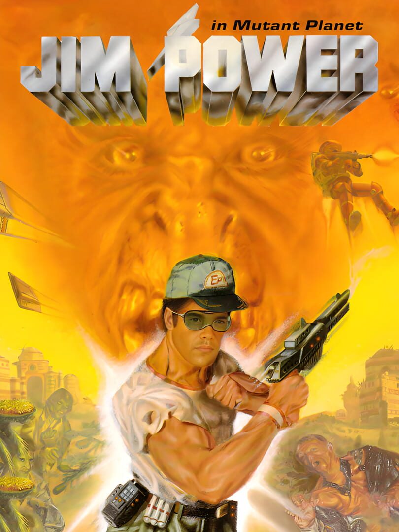 Jim Power in Mutant Planet 커버