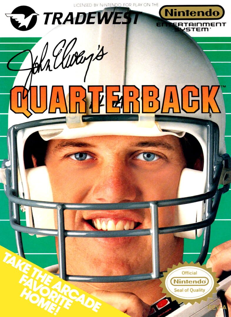 Capa de John Elway's Quarterback
