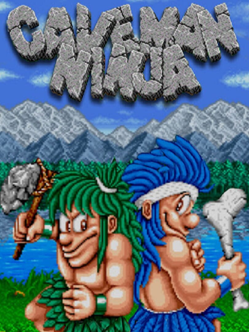 Capa de Johnny Turbo's Arcade: Joe and Mac Caveman Ninja