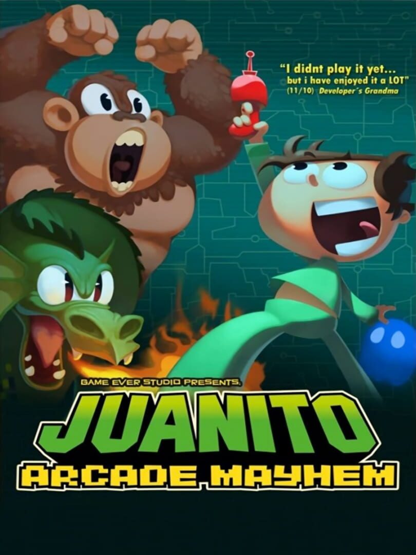 Capa de Juanito Arcade Mayhem