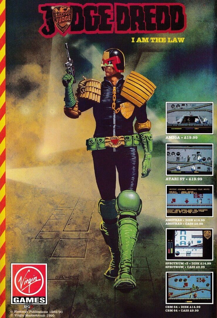Portada de Judge Dredd
