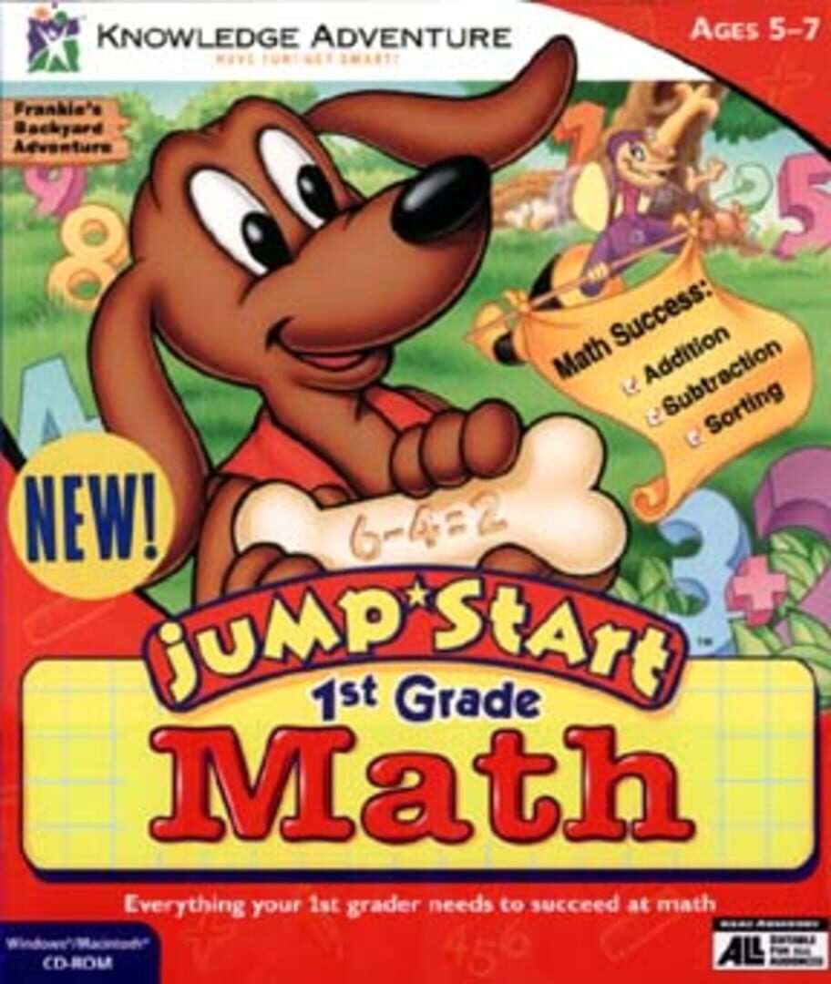 JumpStart 1st Grade Math カバー