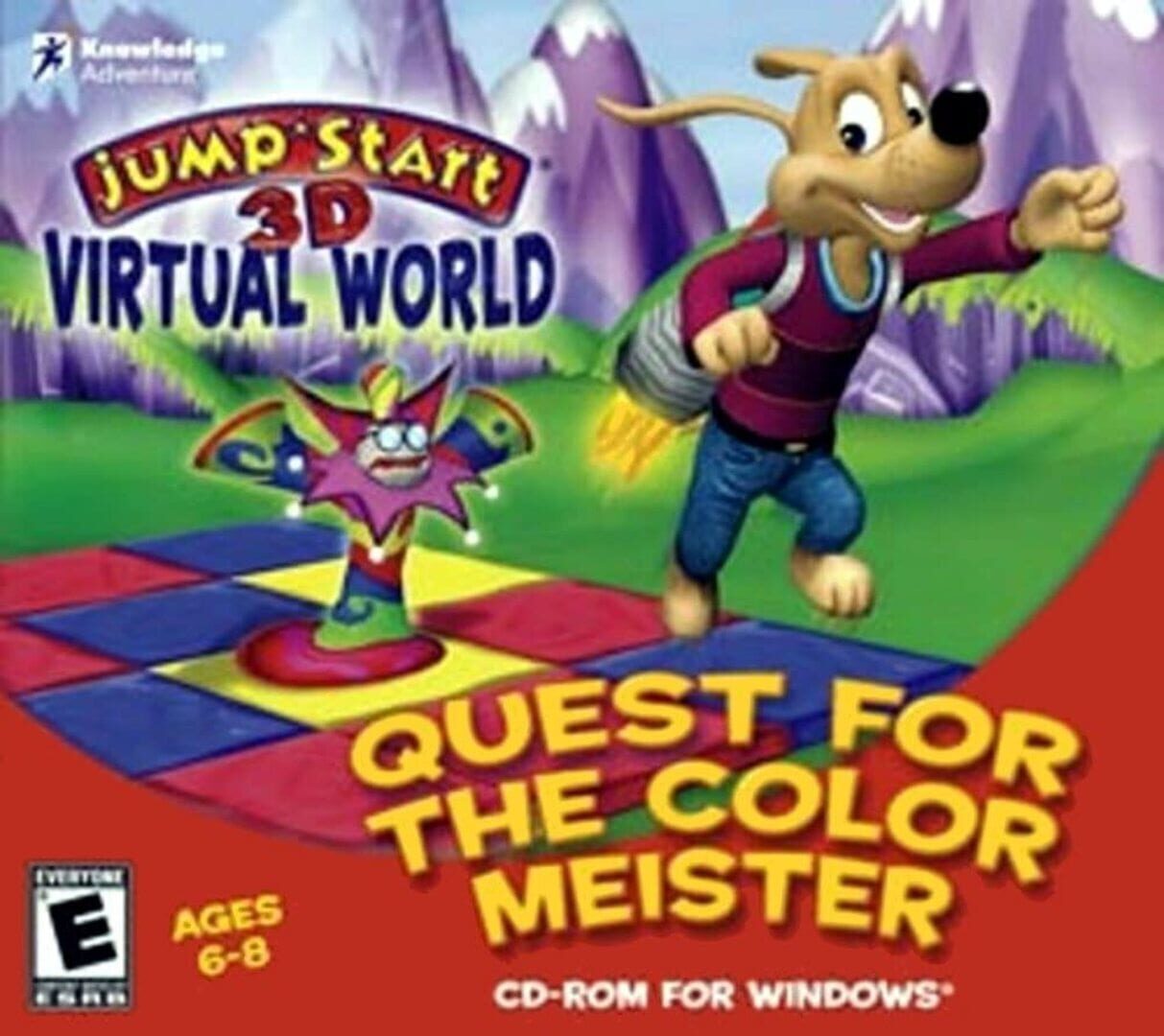 Capa de JumpStart 3D Virtual World: Quest for the Color Meister