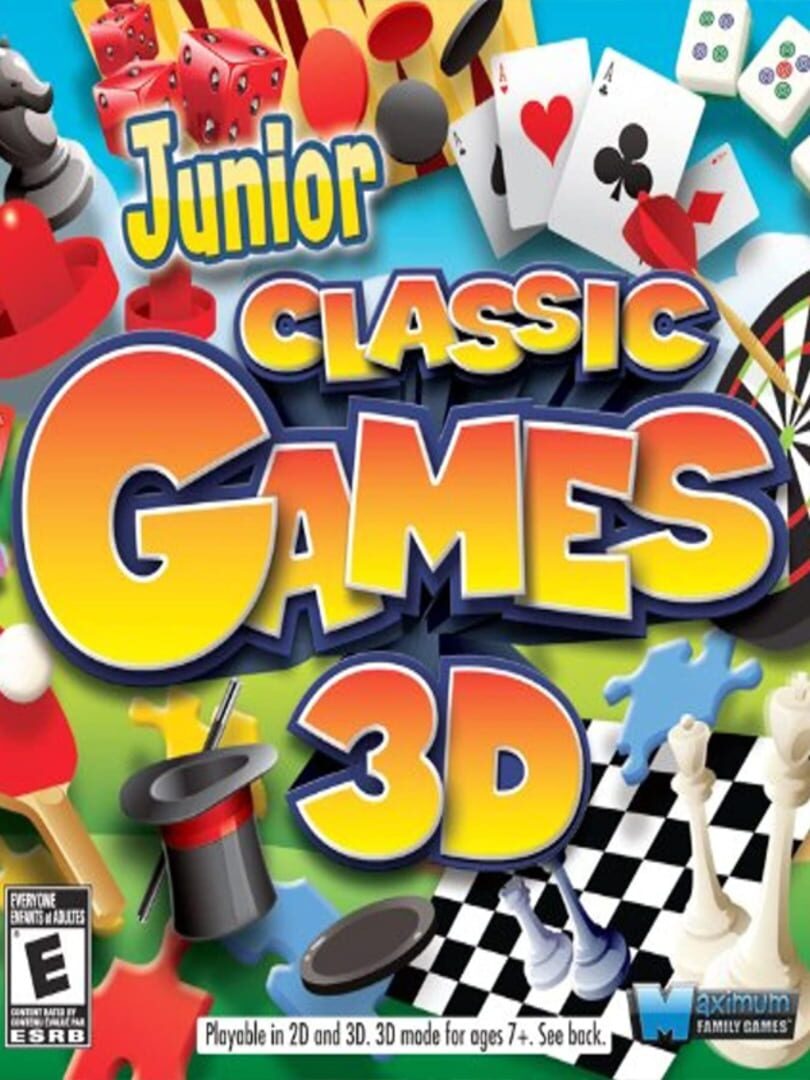 Junior Classic Games 3D カバー