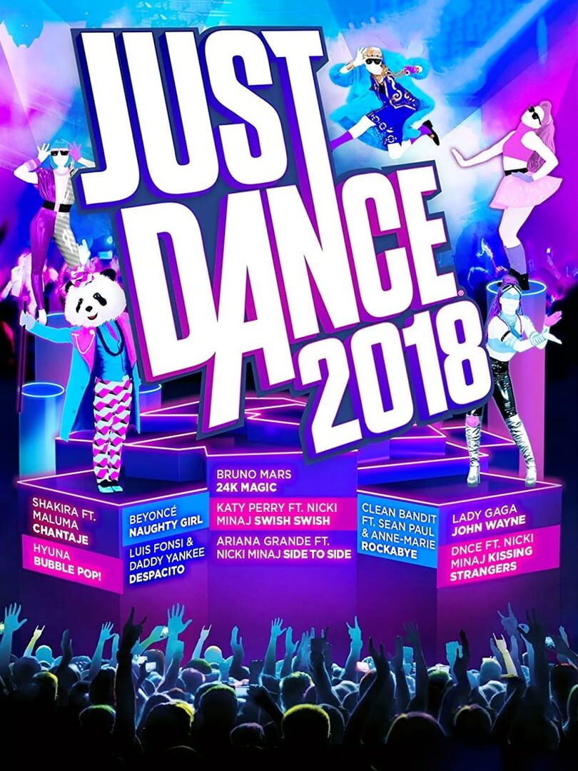 Copertina di Just Dance 2018