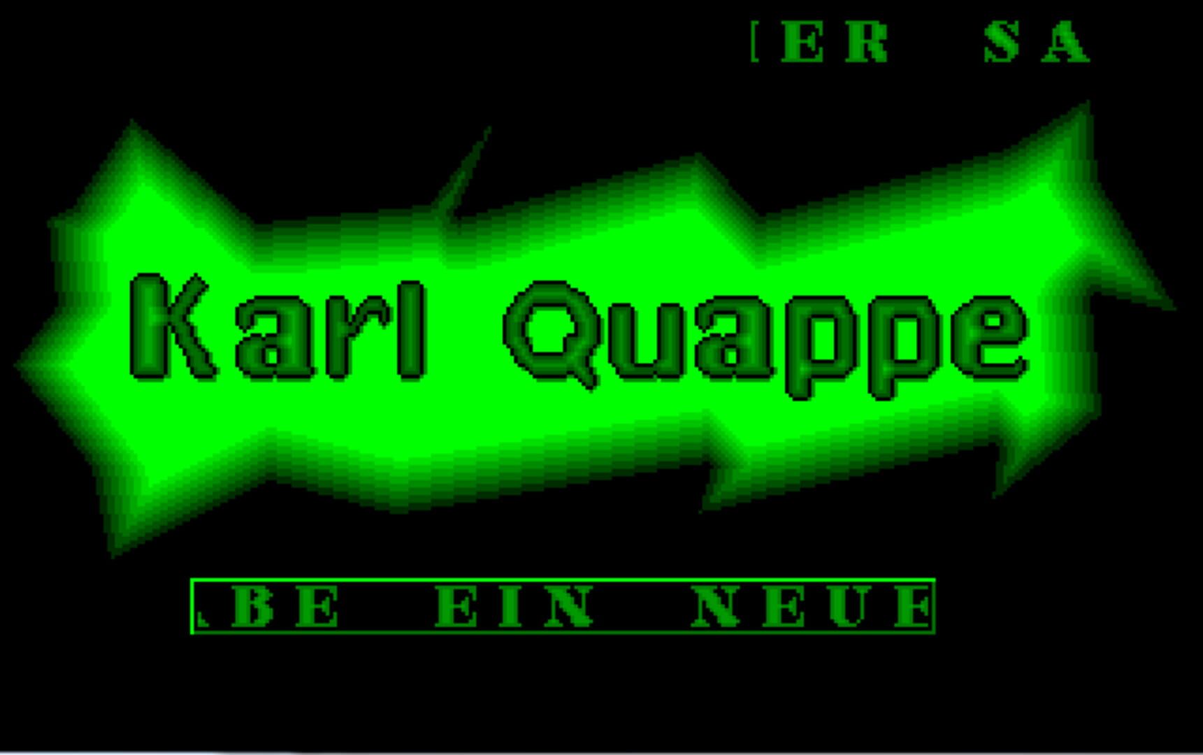 Copertina di Karl Quappe