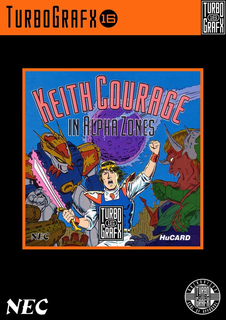 Keith Courage in Alpha Zones