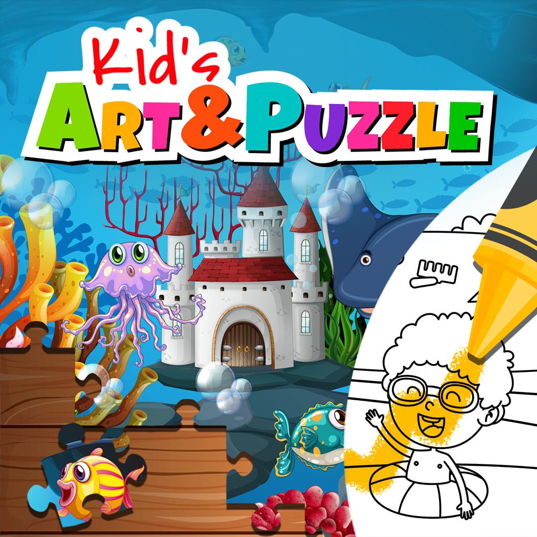Copertina di Kid's Art & Puzzle