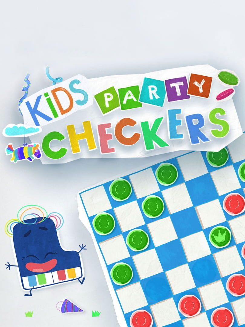 Kids Party Checkers 커버