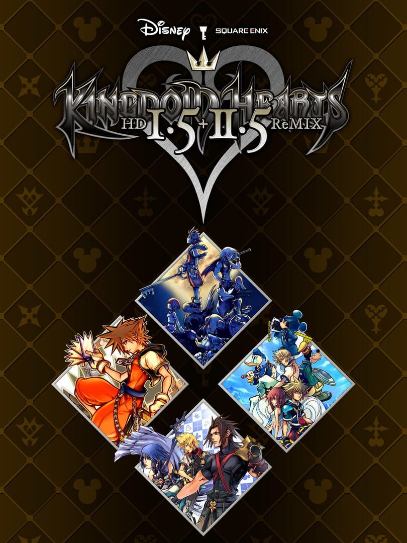 Couverture de Kingdom Hearts HD 1.5 + 2.5 Remix