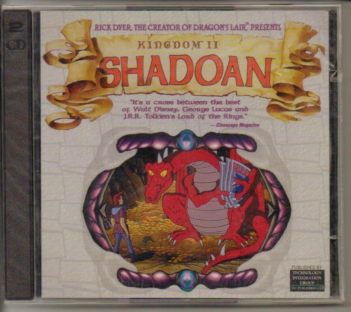 Copertina di Kingdom II: Shadoan
