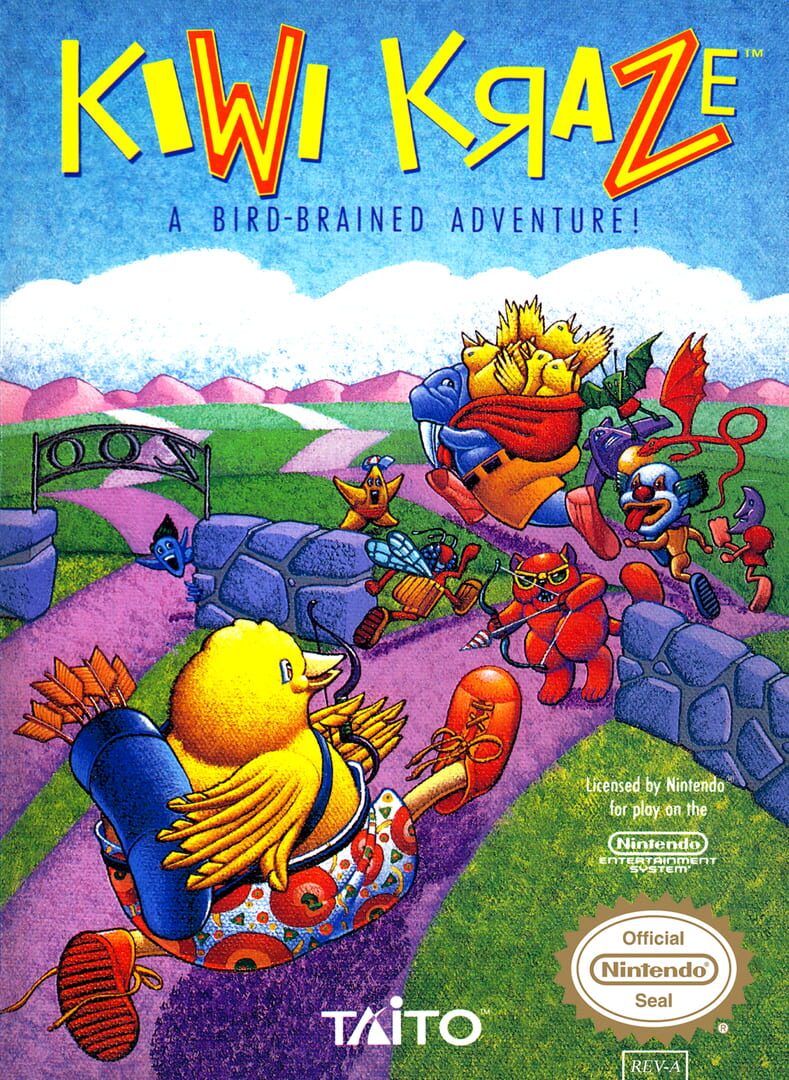 Capa de Kiwi Kraze: A Bird-Brained Adventure!