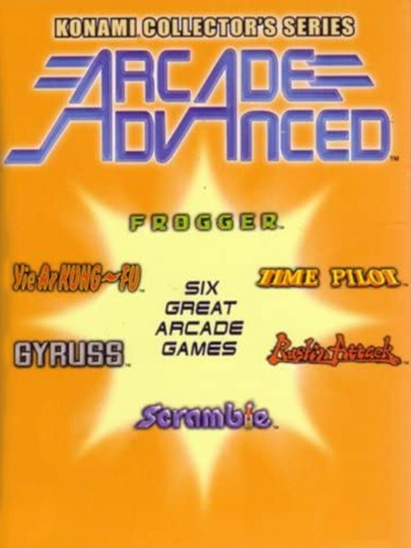 Capa de Konami Collector's Series: Arcade Advanced