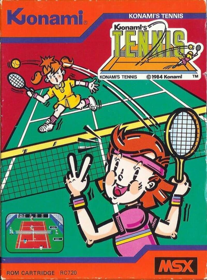 Capa de Konami's Tennis