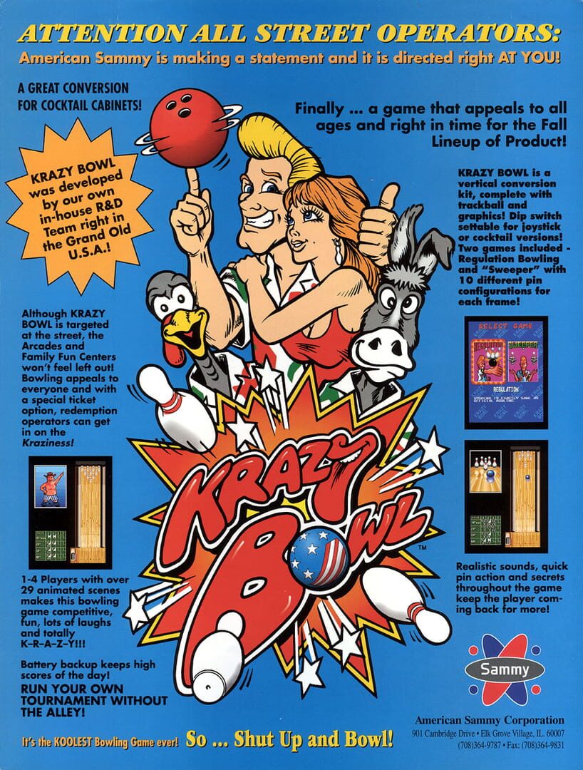 Capa de Krazy Bowl