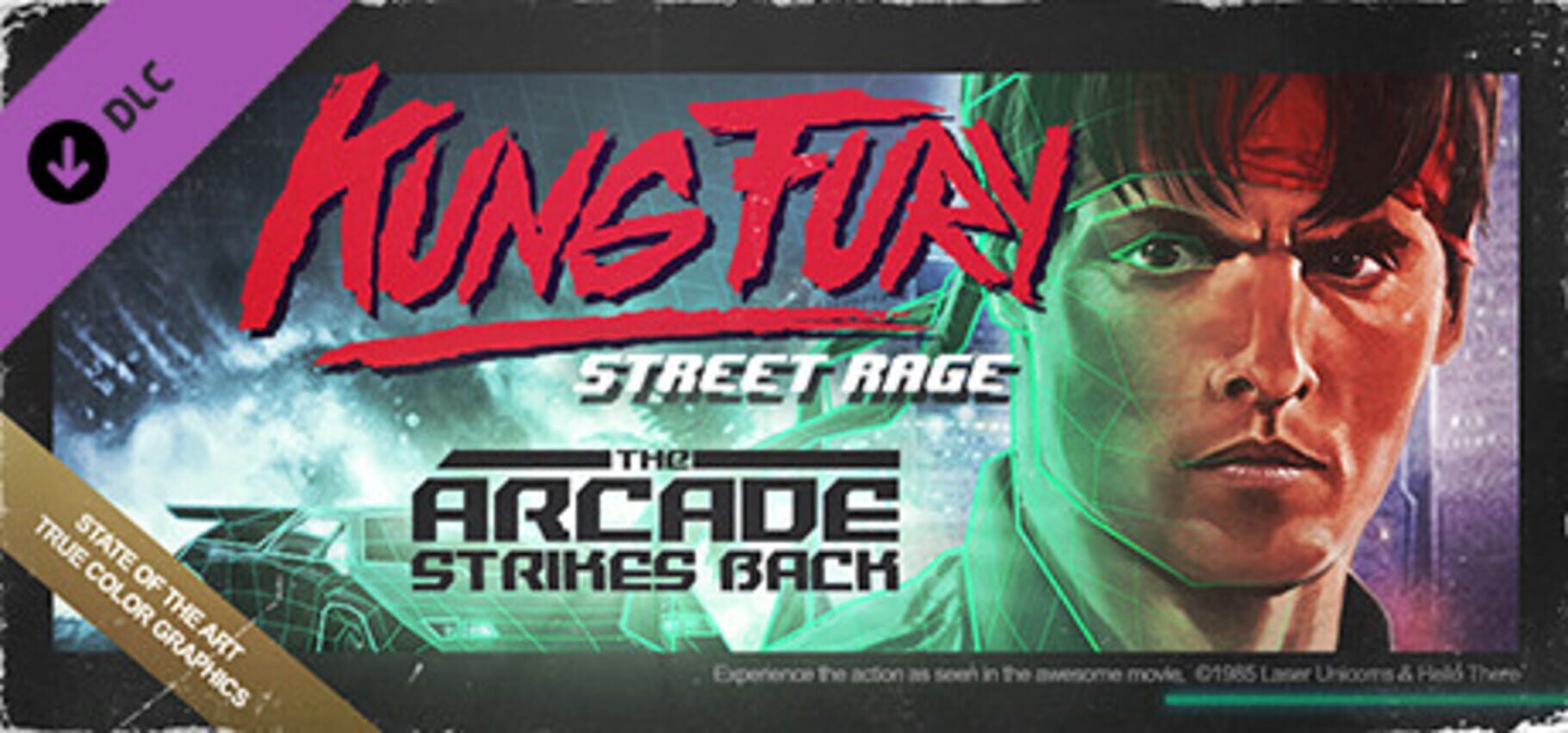 Capa de Kung Fury: Street Rage - The Arcade Strikes Back