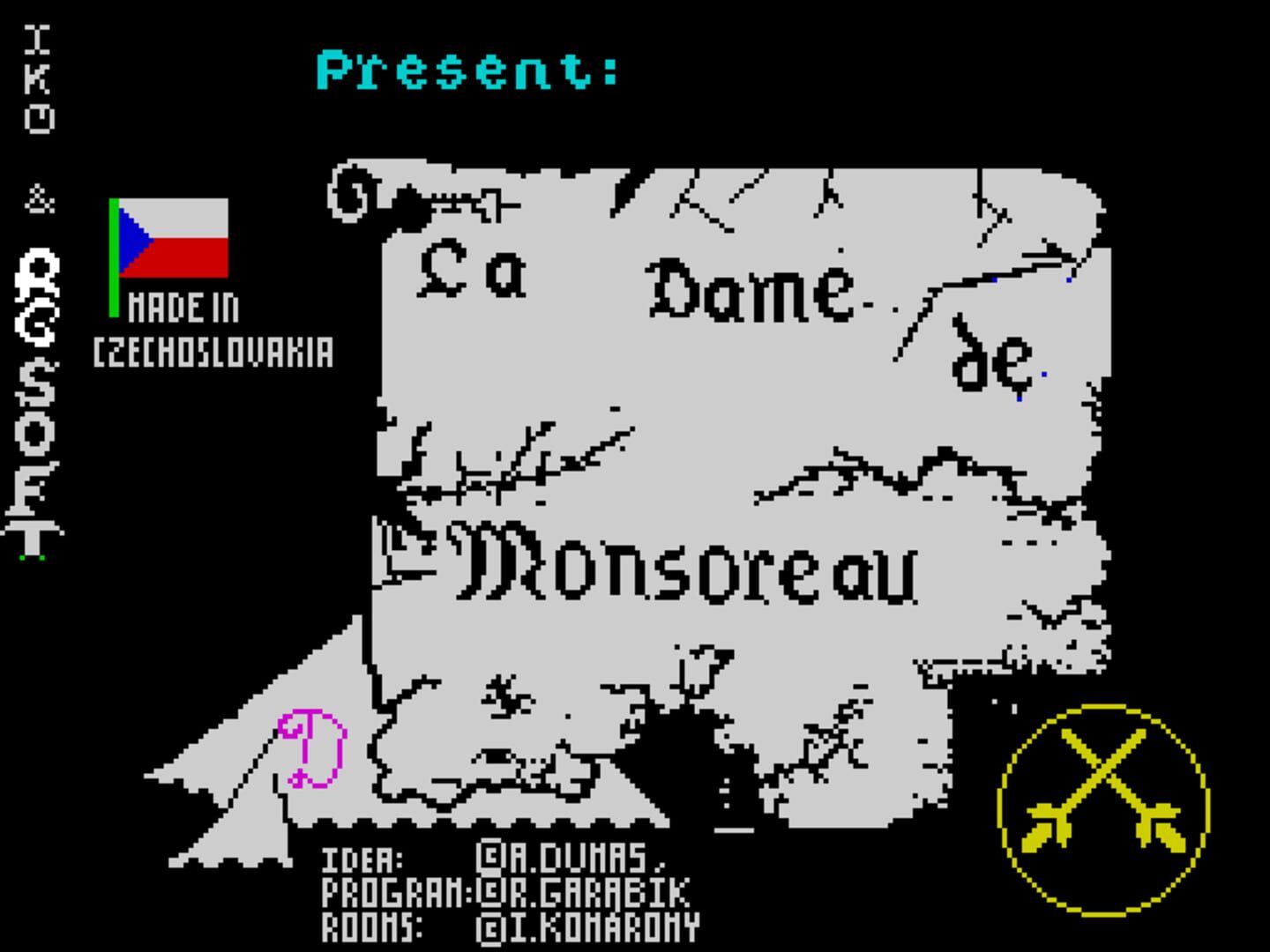 Portada de La Dame de Monsoreau