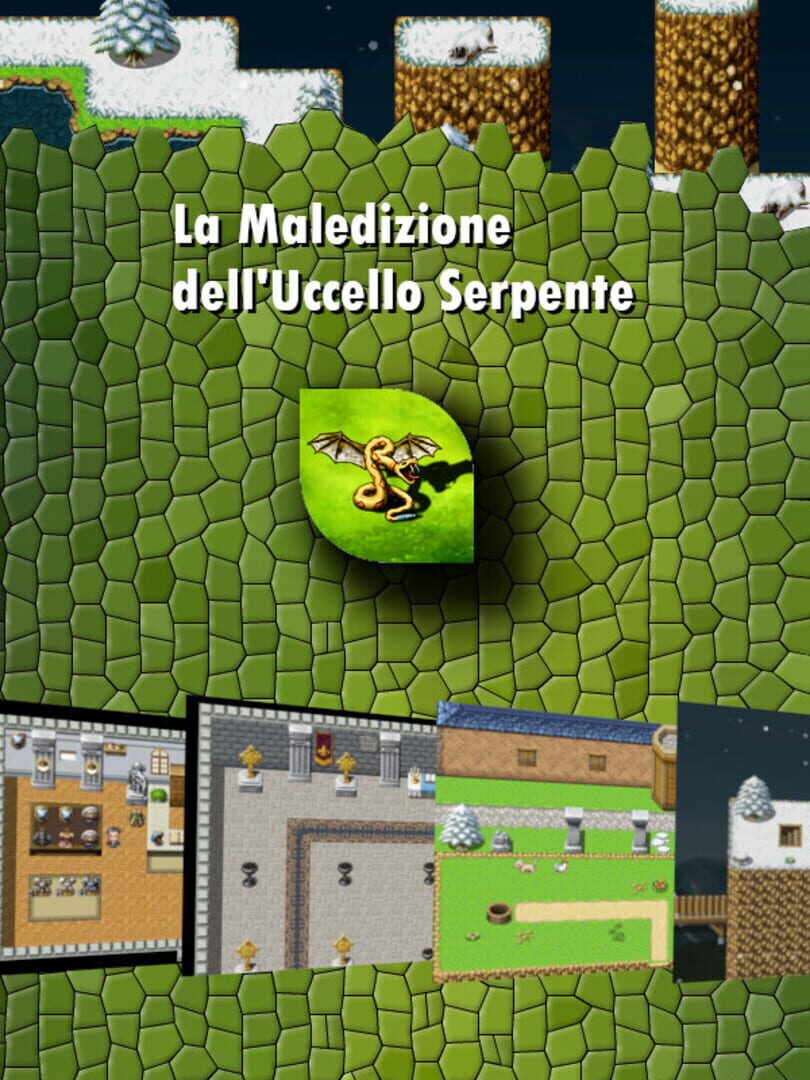 Portada de La Maledizione dell'Uccello Serpente