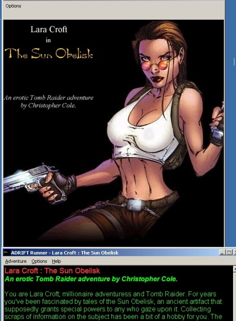 Portada de Lara Croft: The Sun Obelisk