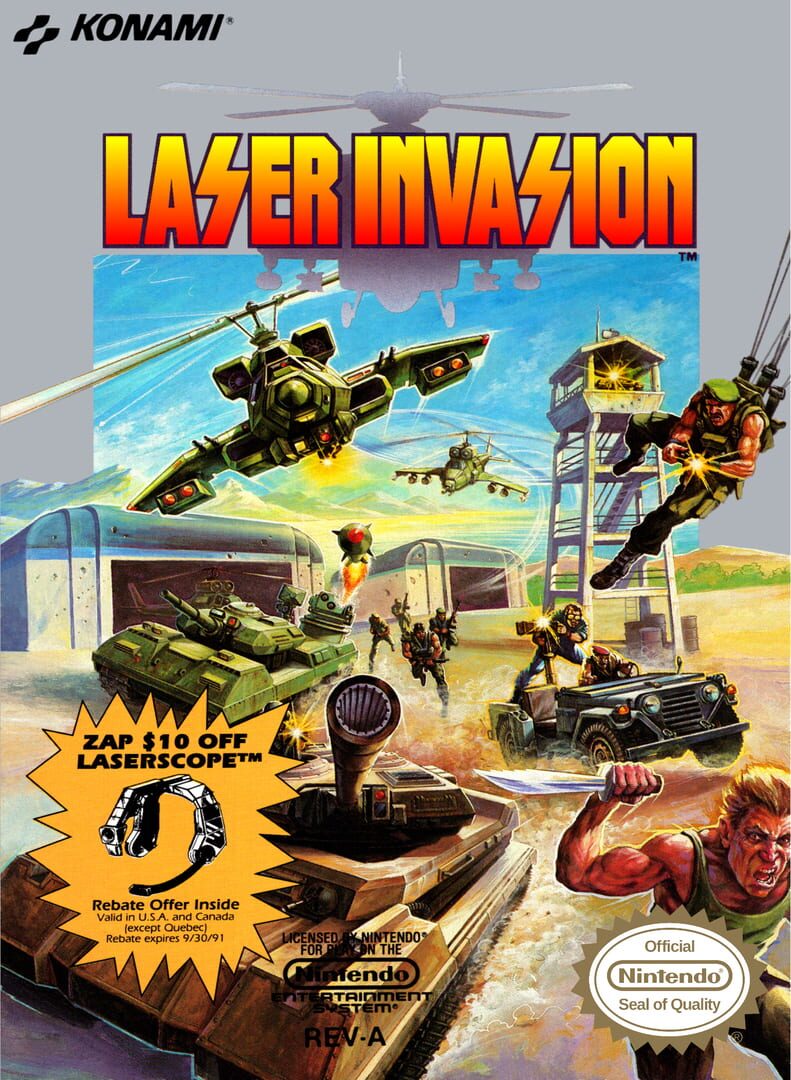 Couverture de Laser Invasion