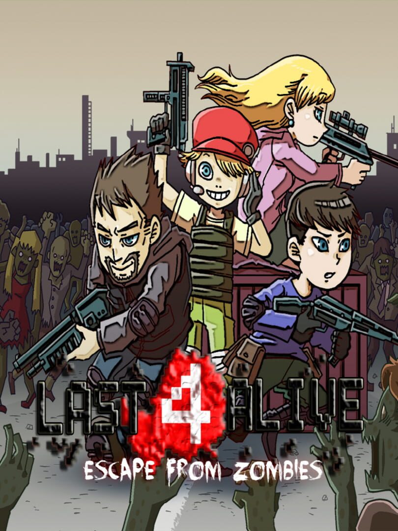 Capa de Last 4 Alive: Escape From Zombies