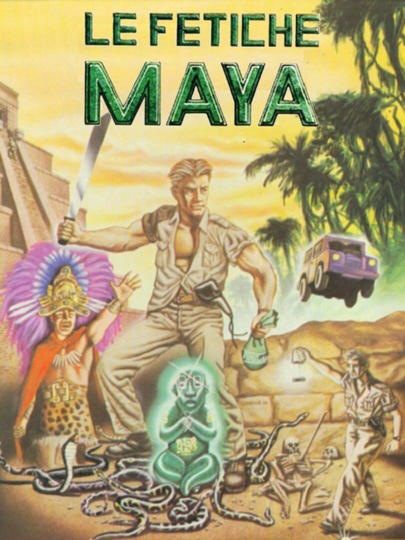 Couverture de Le Fetiche Maya