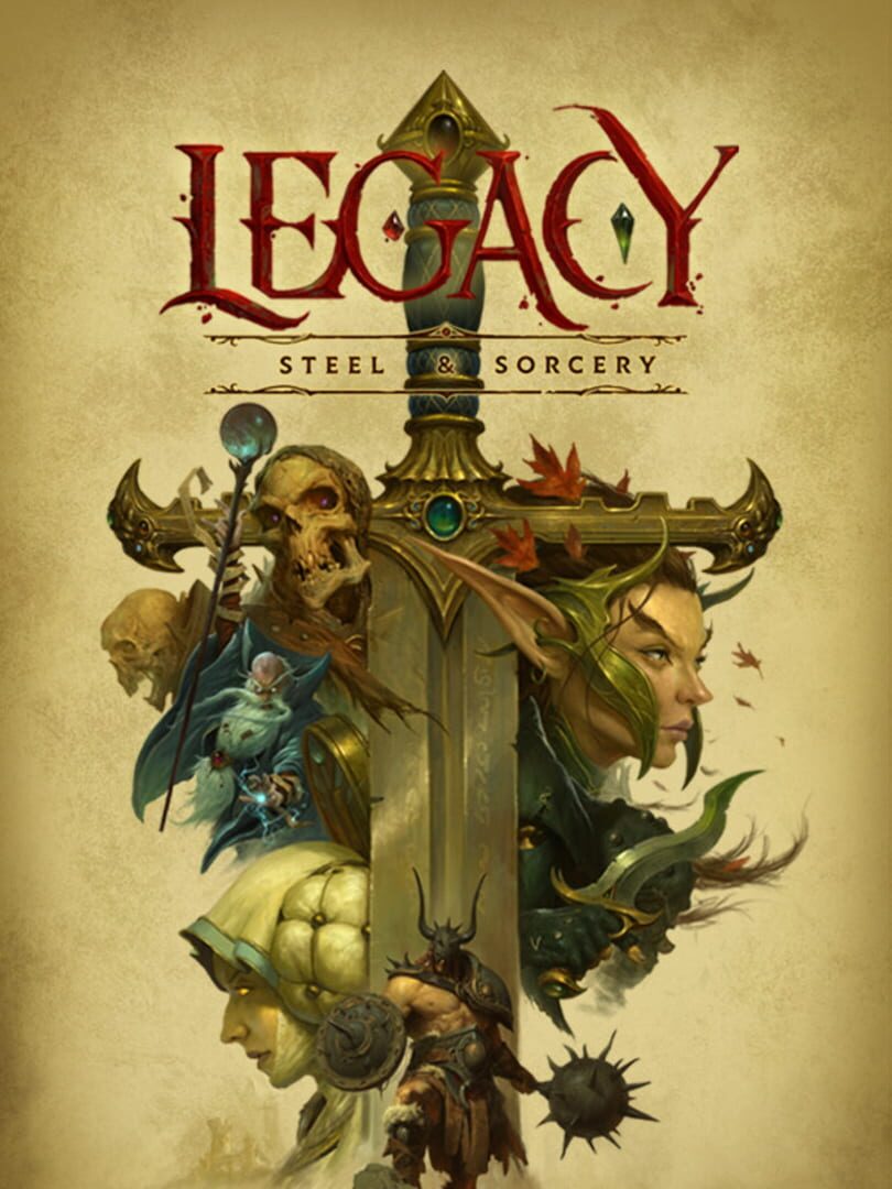 Capa de Legacy: Steel & Sorcery
