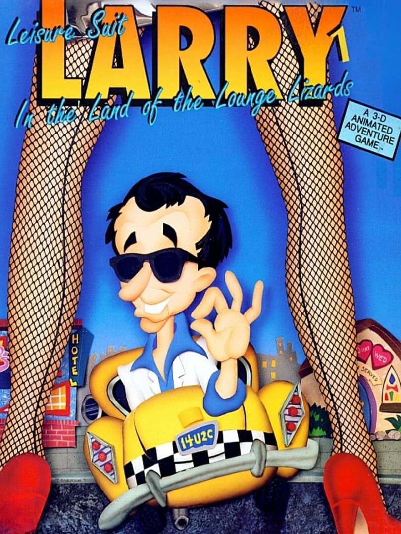 Leisure Suit Larry 1: In the Land of the Lounge Lizards 커버