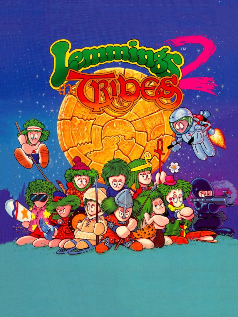 Capa de Lemmings 2: The Tribes