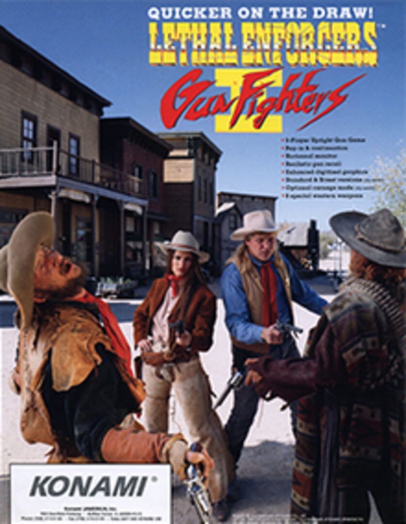 Capa de Lethal Enforcers II: Gun Fighters