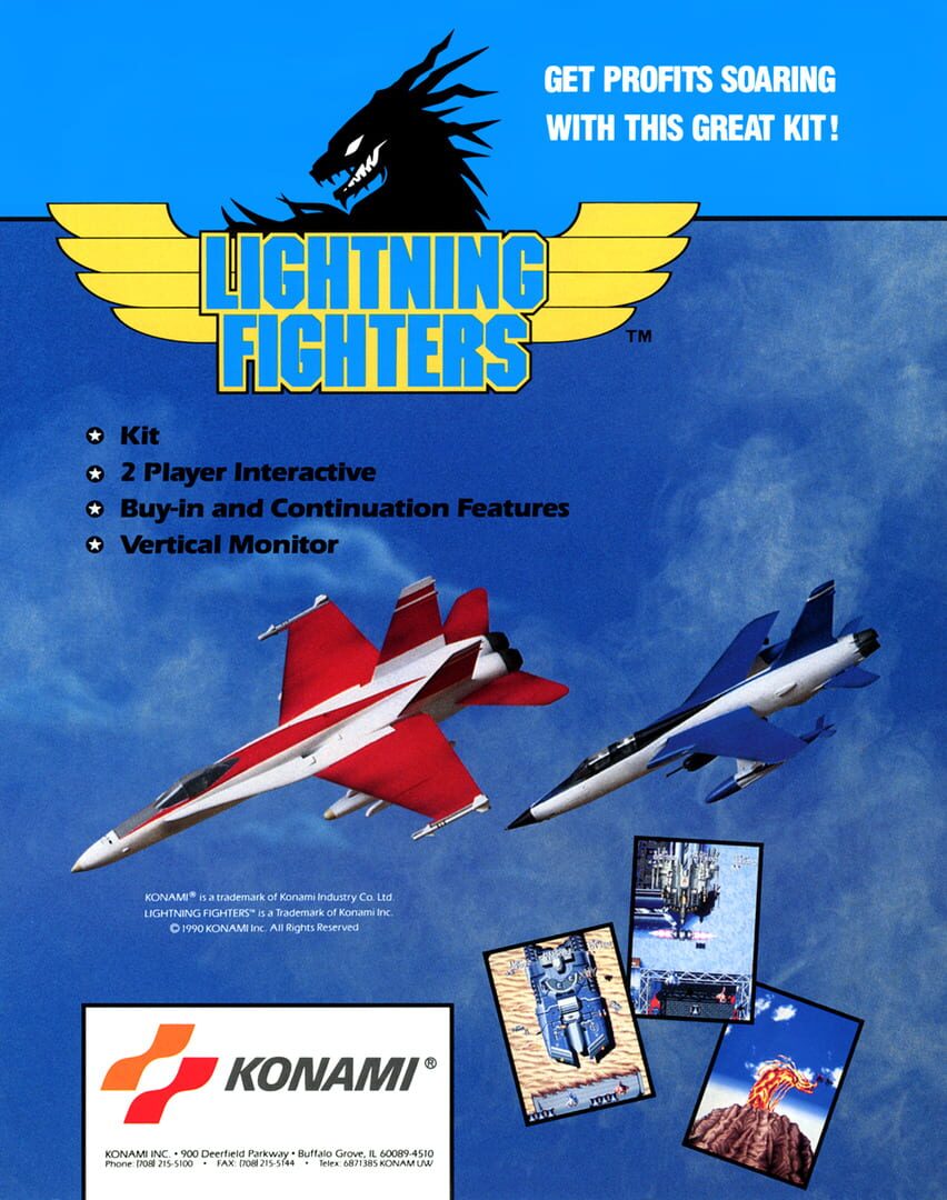 Copertina di Lightning Fighters