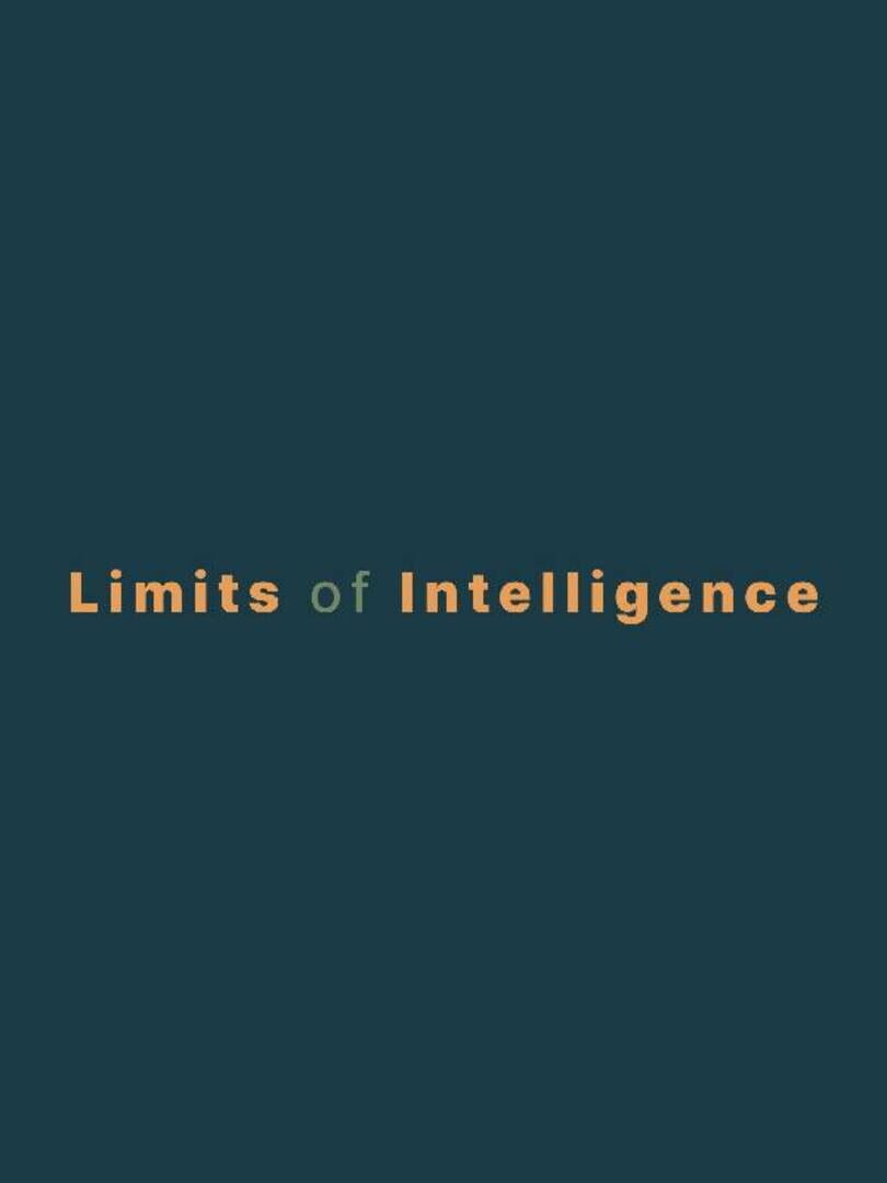 Limits of Intelligence 커버