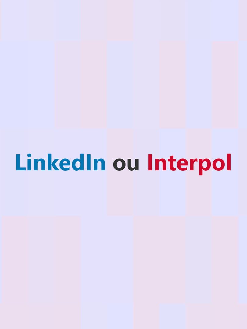 Couverture de LinkedIn or Interpol