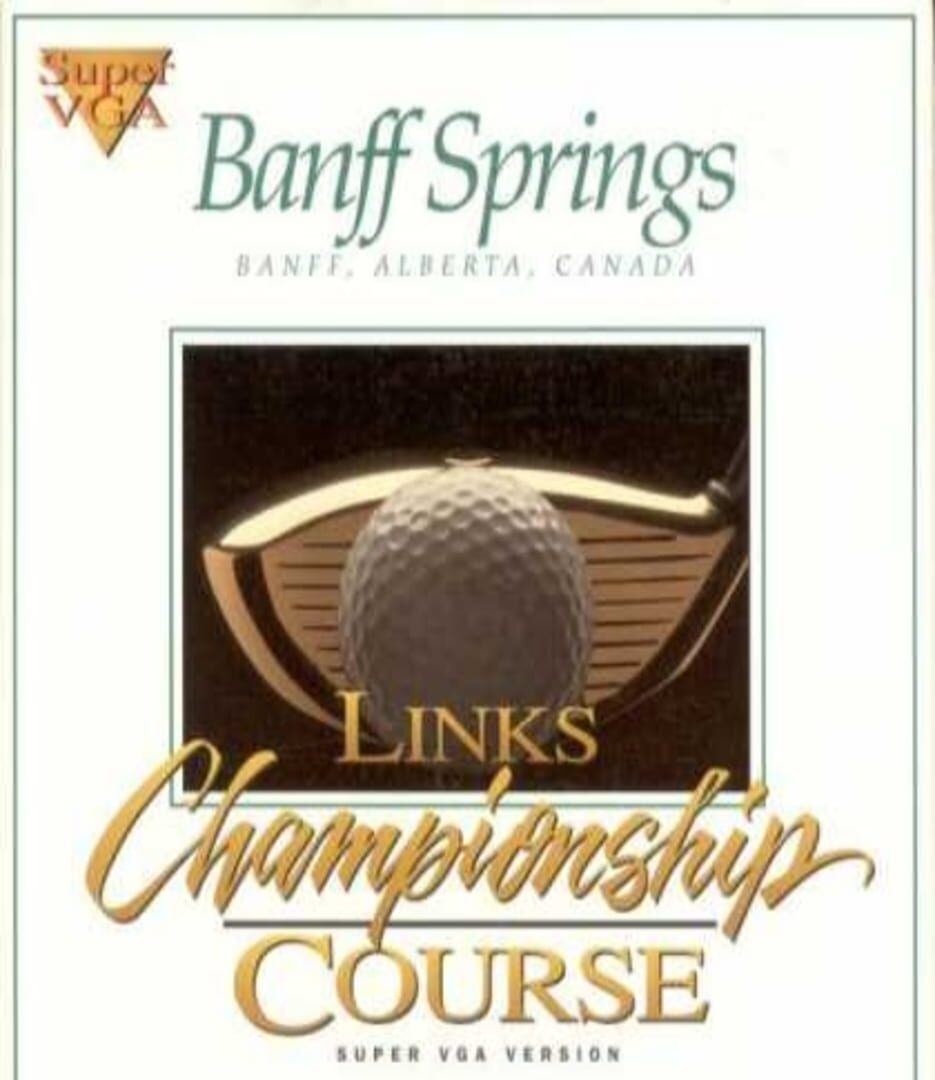 Capa de Links: Championship Course - Banff Springs