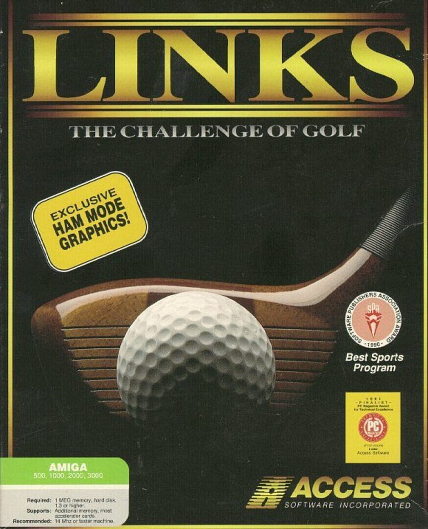 Portada de Links: The Challenge of Golf