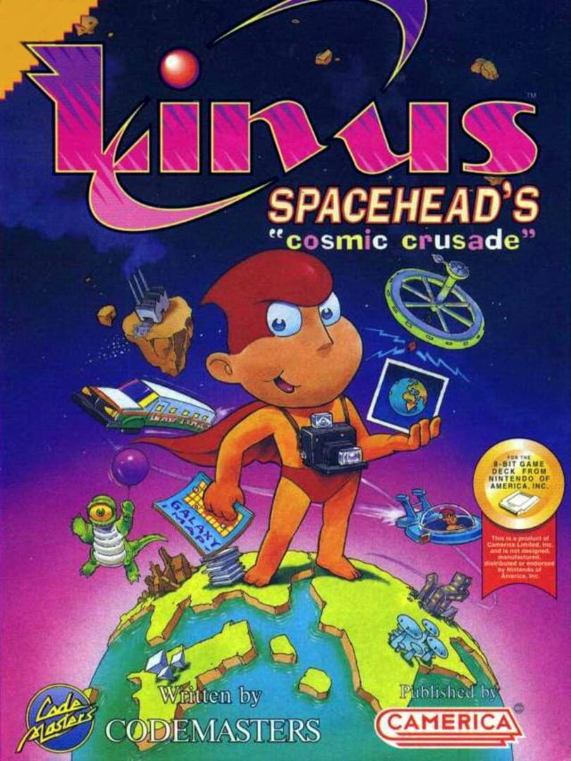 Copertina di Linus Spacehead's Cosmic Crusade