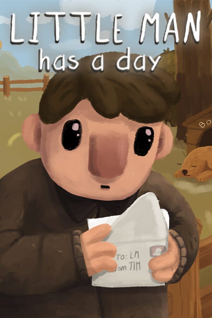 Capa de Little Man Has a Day