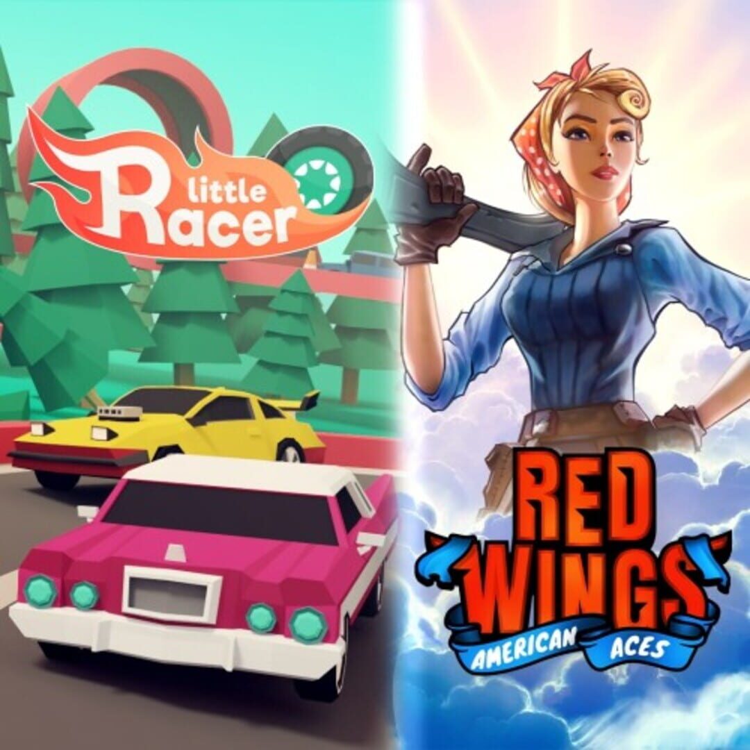 Capa de Little Racers + Red Wings: American Aces