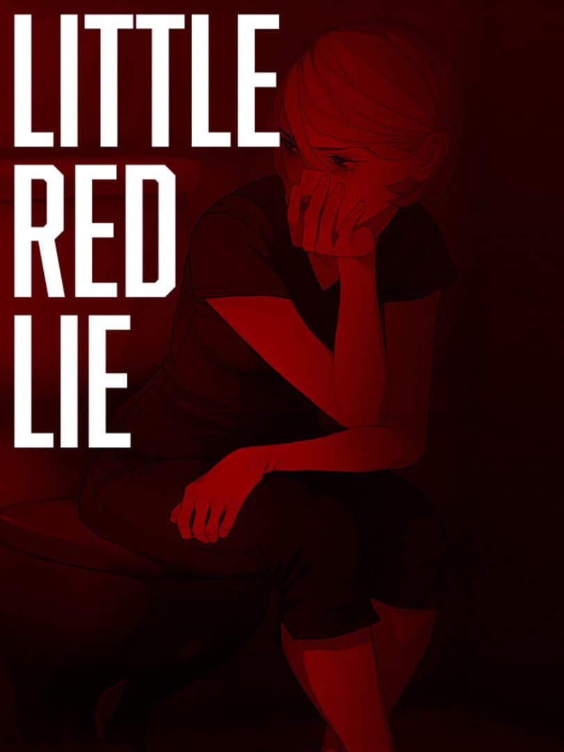 Capa de Little Red Lie